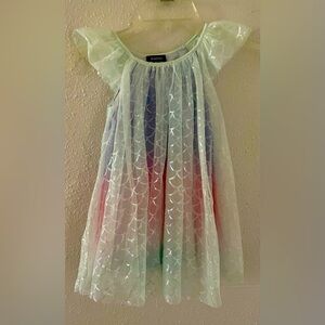 Beautiful mermaid look ZUNIE size 3T 3 layers